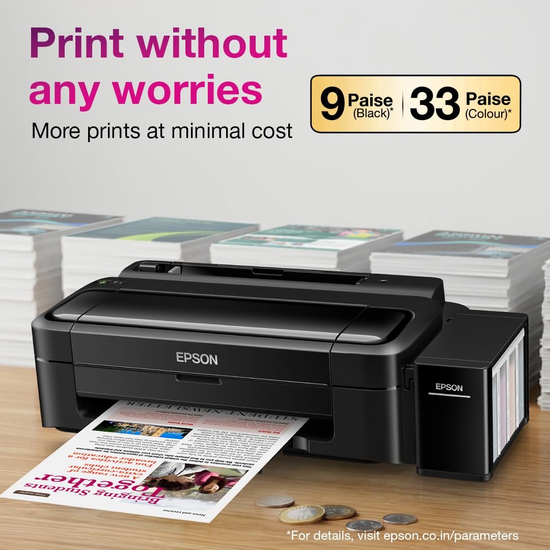 Epson EcoTank L130 Single Function InkTank Printer — photo 3