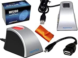 Mantra MFS100 v54 OTG with RD Service Fingerprint Scanner — photo 3